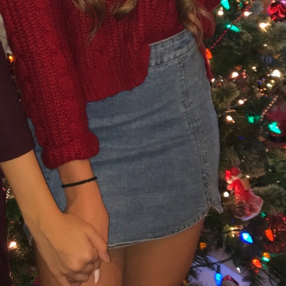 Jean skirt - Picture 1 of 3